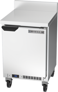 Beverage-Air 20-Inch One-Section Worktop Freezer with Solid Door, 2.27 Cu. Ft.