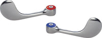 BK Resources BKF-WBH Faucet Handle Kit, wrist blade, 1 hot & 1 cold per kit, chrome plated