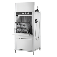 Champion PP-10 Built-In Front-Load Pot and Pan Washer, Single Rack, 70 Degree Rise, Booster Heater