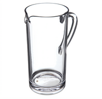 Carlisle Elan 58 oz Clear Polycarbonate Water Pitcher with Loop Handle