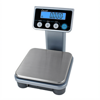 Escali Small Portion Control Digital Scale with 4-In-1 Multi-Mount Backlit Display, 13 lb Capacity