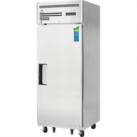 Everest Refrigeration ESF1 29-1/4 Inch Wide One-Section Reach-In Freezer with Top-Mounted Self-Contained R290 Refrigeration, 23 Cu. Ft.