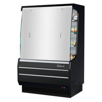 Turbo Air SCS-50-M 48-Inch Stainless Steel Solid Security Cover for TOM-M Open Display Merchandisers
