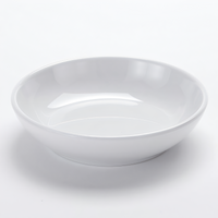 American Metalcraft Mini Melamine Round Serving Bowl, 9 oz., White