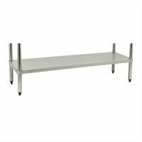 Omcan 72 Inch x 24 Inch Stainless Steel Undershelf for 19140 Worktable