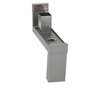 Spec-Bar 6-Inch Wide x 24-Inch Long Tubing Chase for Underbar Beverage Equipment