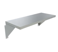 Vulcan Stainless Steel Plate Rail, 25 Inches Wide x 10 Inches Deep