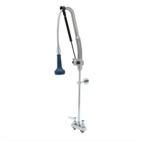 EverSteel DuraPull Deck Mount Pull-Down Pre-Rinse Unit with 12-Inch Swing Nozzle