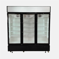 Hurakan by Equip.me HKN-MRC56F3S Glass Door Merchandisers
