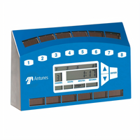 Antunes Time Tech ST 8-Channel Solar-Powered Digital Cooking/Holding Timer with Magnetic-Mount Panel