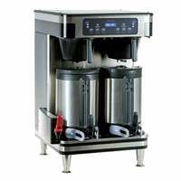 BUNN Soft Heat ICB Twin Automatic Fill Coffee Brewer, Black/Stainless, Infusion Series