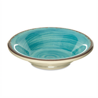 Mingle 5-Inch Round Melamine Fruit Bowl, 4.5 oz., Aqua