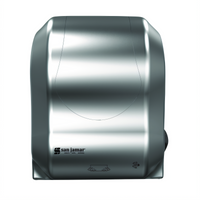 Simplicity Essence Summit Hands-Free Mechanical Roll Towel Dispenser, Stainless Steel-Look