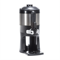 BUNN ThermoFresh 1 Gallon Coffee Server with Mechanical Sight Gauge, Base, and Drip Tray