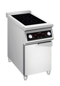 Eurodib USA Commercial Freestanding Induction Cooktop with Dual 3,500W Zones