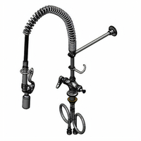 T&S Brass EasyInstall B-0113-CRBJX36H Deck-Mount Single-Hole Pre-Rinse Unit with 36