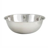 Winco MXBT-2000Q 20 Qt Stainless Steel All-Purpose Mixing Bowl