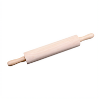 Winco Wooden Rolling Pin, 13 Inch Long x 2-3/4 Inch Diameter
