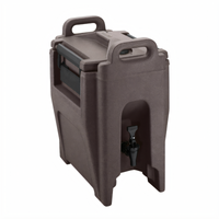 Cambro Ultra Camtainer Insulated Beverage Carrier, 2-3/4 Gallon, Granite Sand