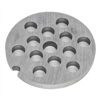 Winco #10 3/8-Inch Iron Replacement Grinder Plate for MG-10 Meat Grinder