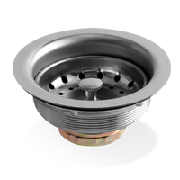 Steel Works Stainless SWDB-3.5 Sink Strainers & Stoppers Case of 50