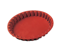 Silikomart Uniflex Silicone Collection 9-1/2 Inch Non-Stick Silicone Flan Mold