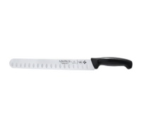 Marks 12-Inch Granton Edge Slicer Knife with Black Polypropylene Handle