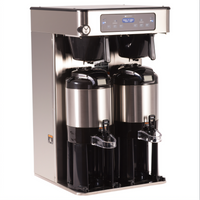 BUNN ICB Twin Tall Automatic Fill Coffee Brewer with 1 to 1.5 Gallon Batch Sizes