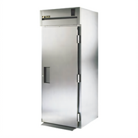 True SPEC SERIES 89-Inch Roll-In Solid Swing Door Refrigerator, 1 Section, Stainless Steel Door, Front & Sides, Aluminum Interior