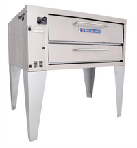 Bakers Pride Super Deck Series Single Deck Gas Pizza Deck Oven with 45-Inch x 34-1/2-Inch Bake Deck