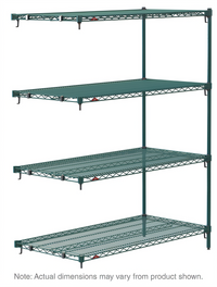 Metro Super Erecta Super Adjustable Add-On Wire Shelving Unit, 30