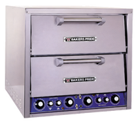 Bakers Pride HearthBake Series Countertop Electric Two-Compartment Brick-Lined Pizza/Bake Oven