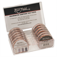 Winco DIS-302 Bar Maid Water Test Kit & Strips Case of 50