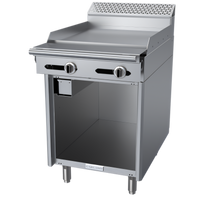 Garland Cuisine Series 24-Inch Heavy Duty Gas Griddle Add-A-Unit, Cabinet Base, Manual Hi-Lo Control