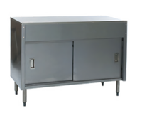 Eagle Group Spec-Master 48-Inch Solid Top Unit with Enclosed Stainless Steel Base and Sliding Doors