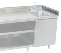 Advance Tabco 5-Inch High Side Splash