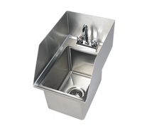 Klinger's Trading Single-Compartment Drop-In Sink with Splash Guard, 10