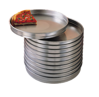American Metalcraft 11-Inch Straight-Sided Self-Stacking Solid 14-Gauge Aluminum Pizza Pan