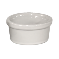 Crestware CM81 Dover White Ramekins & Sauce Cups Case of 4