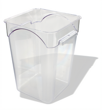 Crestware 18 Qt Square Clear Polycarbonate Food Storage Container