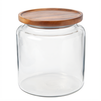 Anchor Hocking Foodservice 97694AHG17 Montana Condiment Jars