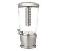 Cash & Carry 5 Gallon Single Beverage Dispenser with Infuser and Ice Core