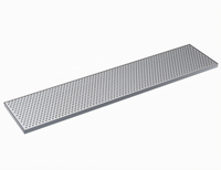 Krowne 36-Inch x 8-Inch Brushed Stainless Steel Drip Tray