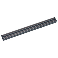 Crestware 13-Inch Black Magnetic Plastic Knife Rack