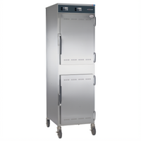 Halo Heat Mobile Double-Compartment Proofing Cabinet with Window Doors