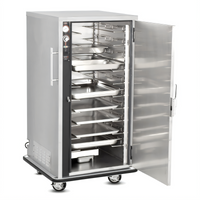 FWE UHS-10 Mobile Humidified Heated Holding Cabinet, 10 Universal Tray Slides