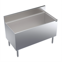 Krowne Royal Series Underbar Ice Bin/Cocktail Unit with Built-In 10-Circuit Cold Plate, 48 x 24 Inches