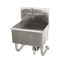 Advance Tabco 19-18-23KV Single-Station Wall-Mounted Knee-Operated Hand Wash Sink