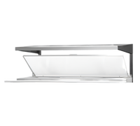 Continental Refrigerator SOS60P Single Pass-Thru Overshelf for 59-1/4-Inch Bases and Pizza Prep Tables