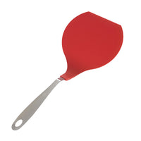 Crestware 14-1/2 Inch Red Nylon Shovel Spatula with Metal Handle
